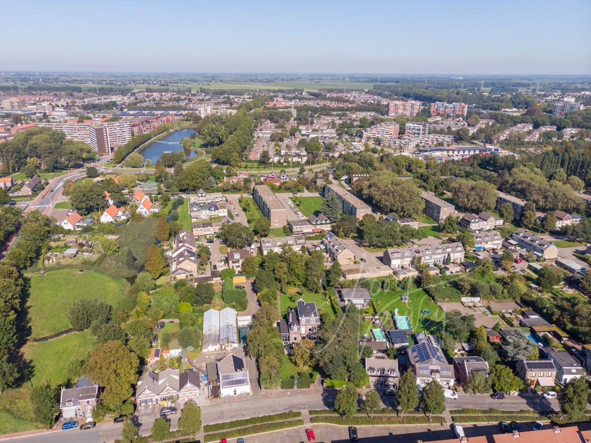 Luchtfoto wijk Middenpolder in Papendrecht