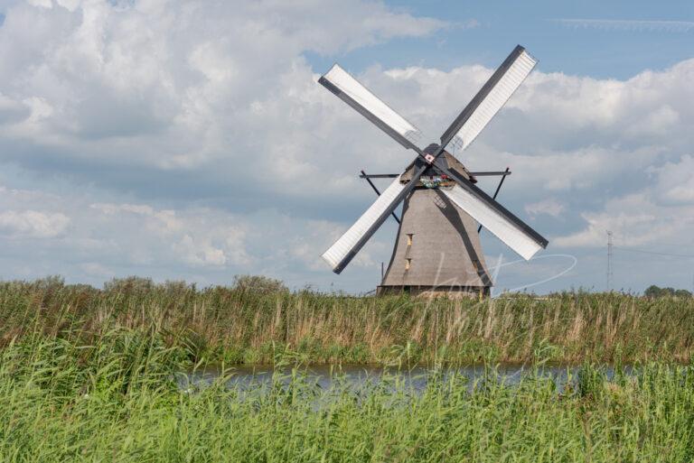 Molen Overwaard no 5 in Kinderdijk