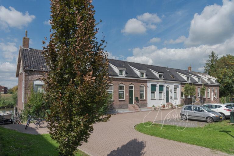 Woonhuizen aan de Kade in Alblasserdam