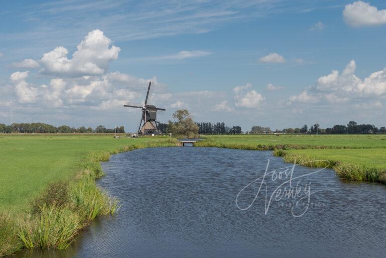 Oude Weteringmolen in Streefkerk