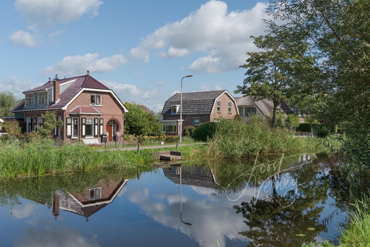 Woningen aan de Gijbelandsedijk in Brandwijk