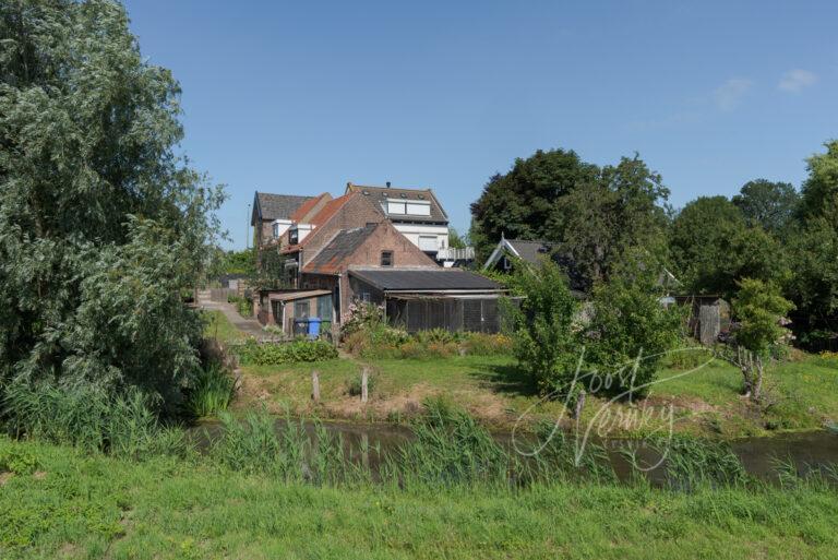 Dijkwoningen aan de Baanhoek in Sliedrecht