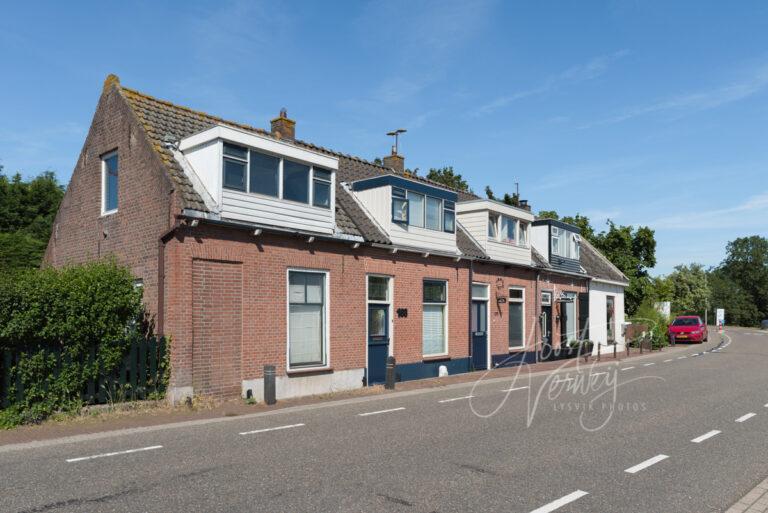 Dijkwoningen buurtschap Baanhoek in Sliedrecht