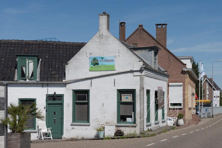 Dijkwoningen buurtschap Baanhoek in Sliedrecht