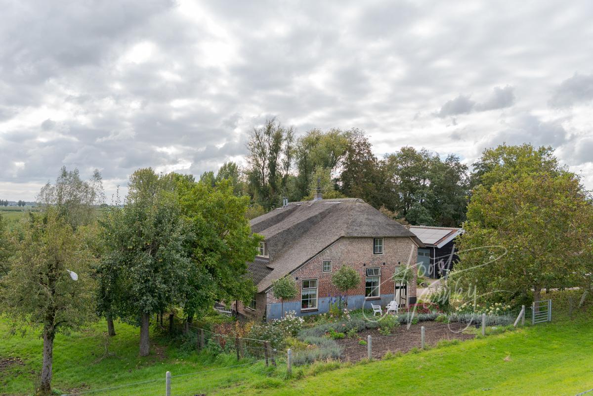 Boerderij langs de Lekdijk bij Tienhoven