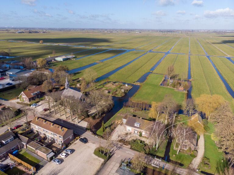 Luchtfoto Brandwijksedijk Brandwijk