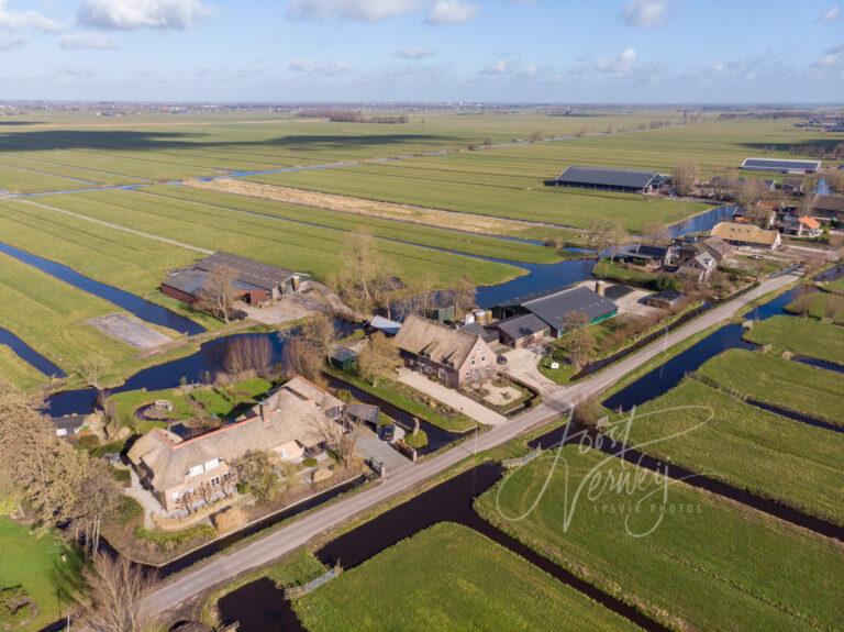 Luchtfoto Brandwijksedijk Brandwijk