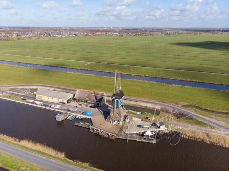 Luchtfoto Graaflandse molen