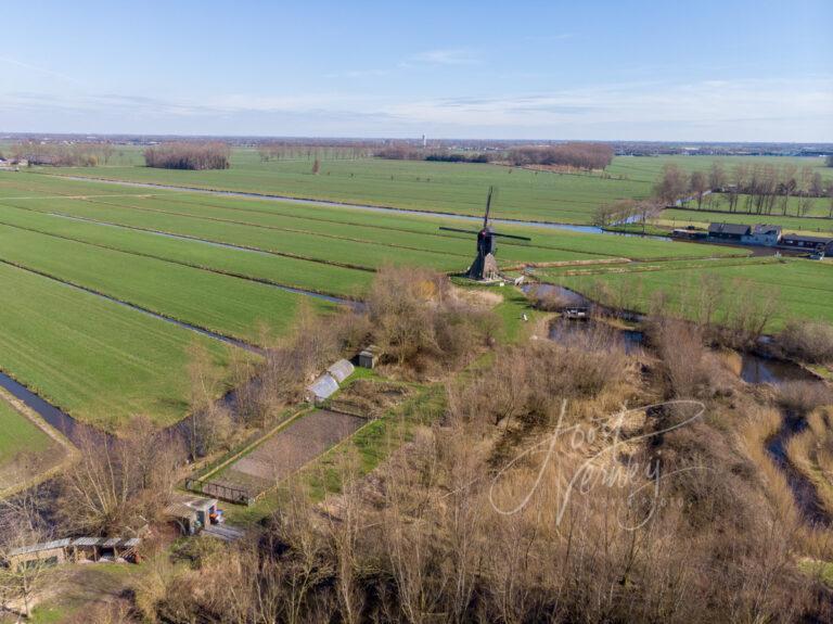 Luchtfoto Stijve molen