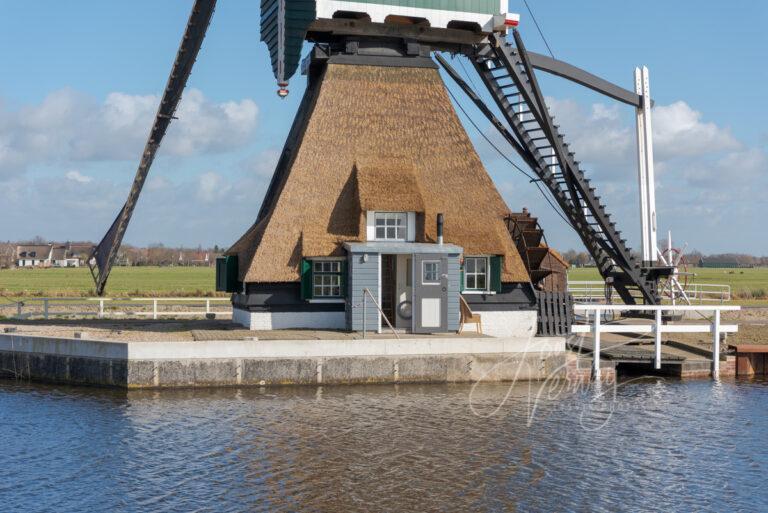 Gelkenes molen in Groot-Ammers