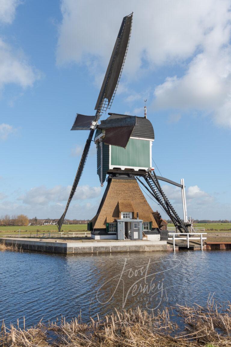 Gelkenes molen in Groot-Ammers