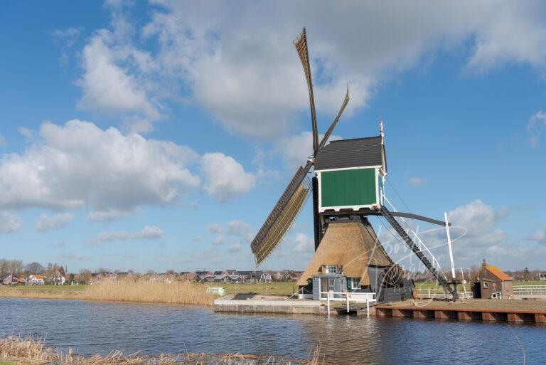 Gelkenes molen in Groot-Ammers