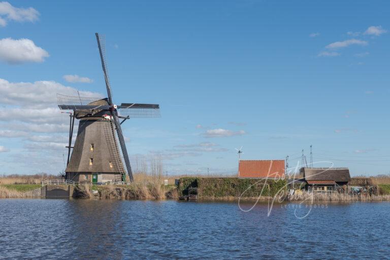 Molen Overwaard no 1 in Kinderdijk