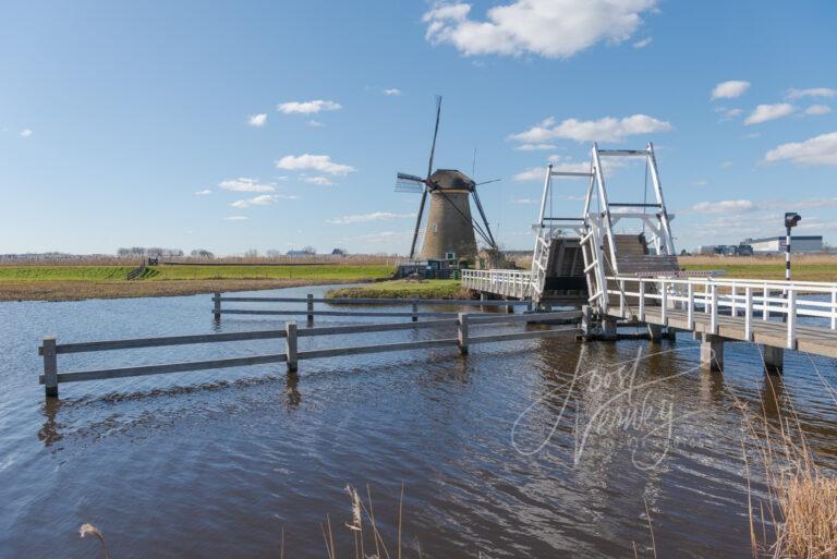 Molen Nederwaard no 2 in Kinderdijk