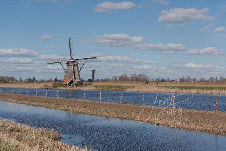 Molen Overwaard no 1 in Kinderdijk