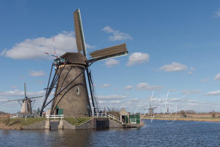 molen Nederwaard no 5 in Kinderdijk