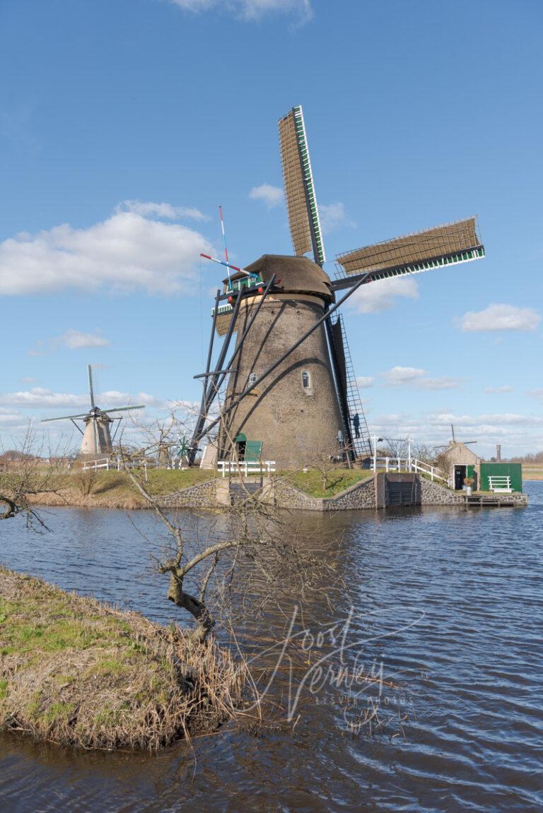 molen Nederwaard no 5 in Kinderdijk