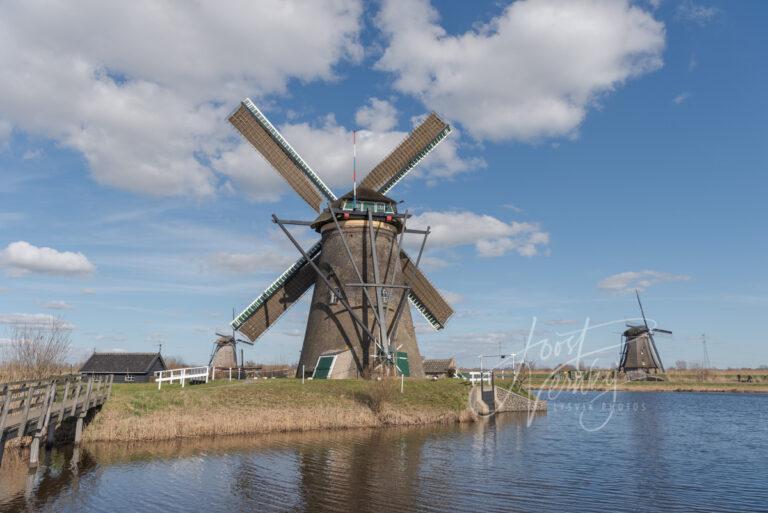 molen Nederwaard no 5 in Kinderdijk