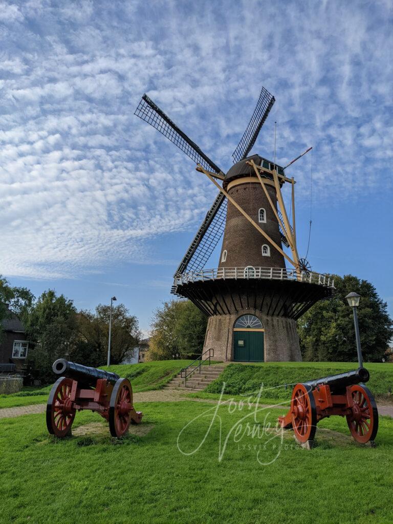 Kanonnen op Bastion 1 in Gorinchem