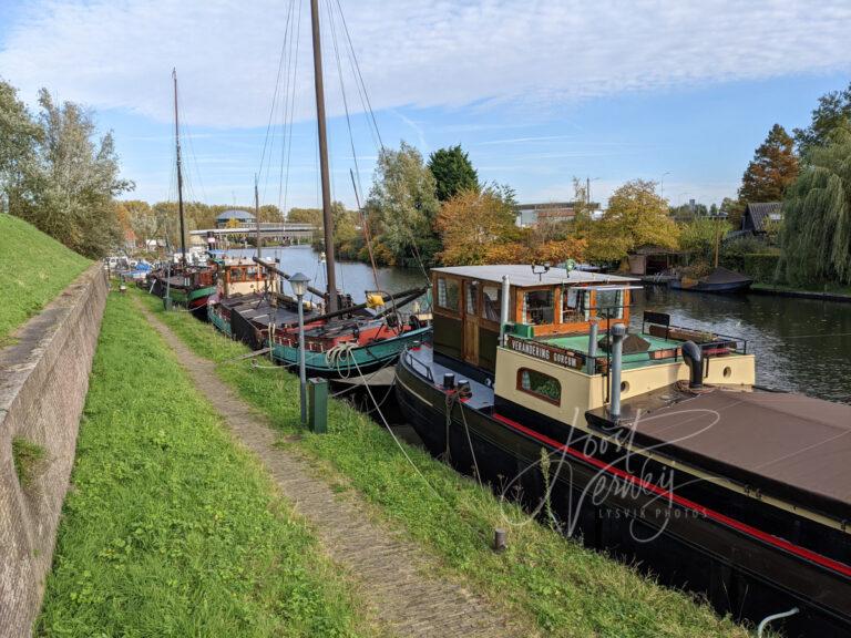 Historische haven in Gorinchem