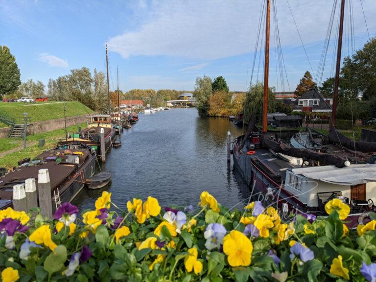 Historische haven in Gorinchem