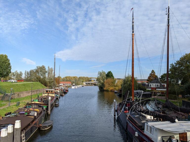 Historische haven in Gorinchem