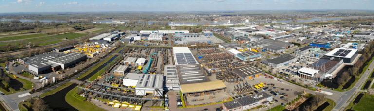 Panorama luchtfoto industriepark Gelkenes  D2203181112