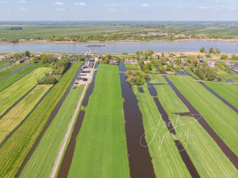 Luchtfoto polders Streefkerk D2205021440