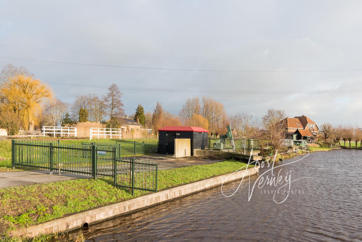 Poldergemaal aan de Abbekesdoel