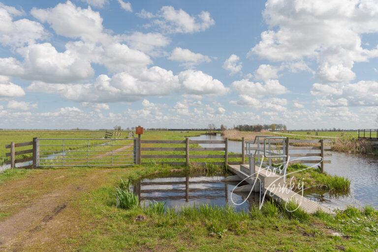 Stuw tussen polder Langenbroek en de Brandwijksche vliet