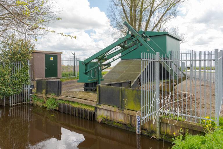 Poldergemaal bij Groote en Achterwaterschap Middenpolderweg