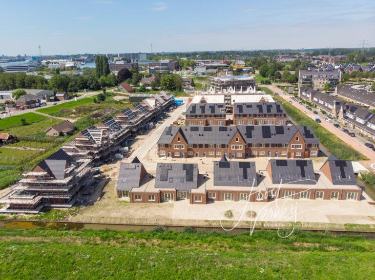 Luchtfoto nieuwbouw wijk Het Buurtschap