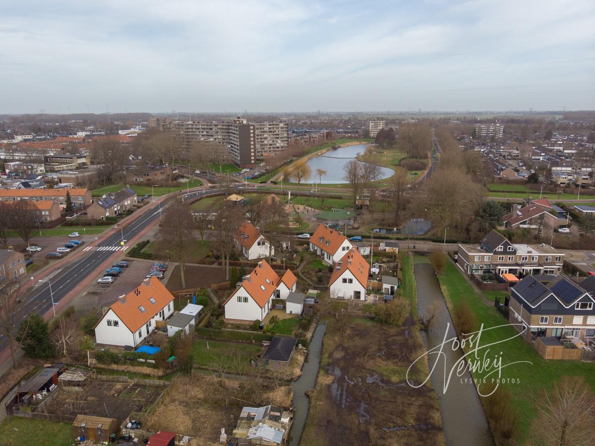 Luchtfoto wijk Middenpolder zuid