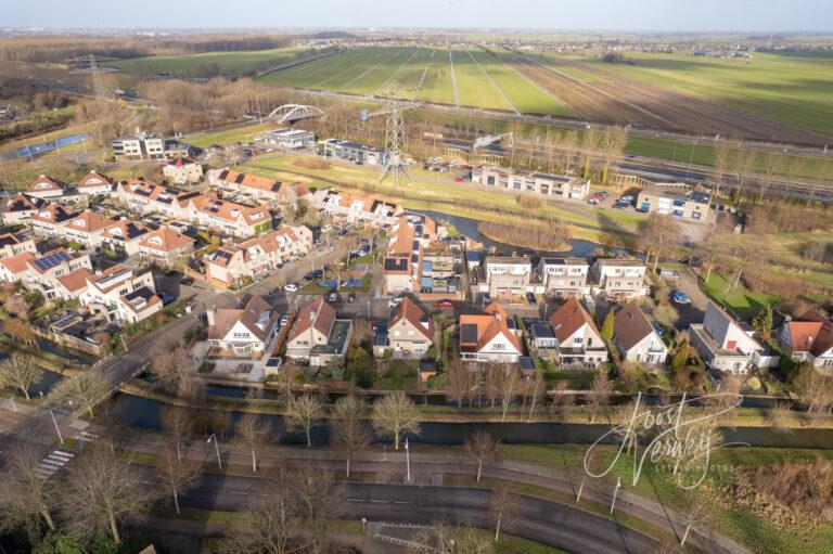 Luchtfoto wijk Wilgendonk West