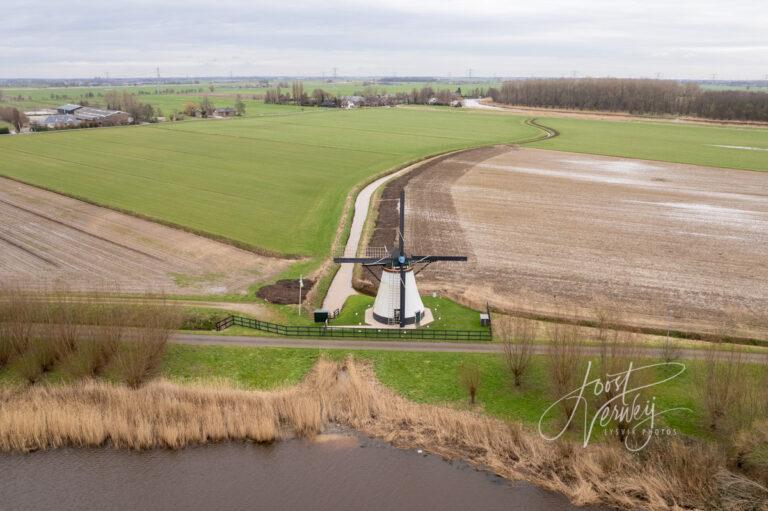 Luchtfoto Souburghse molen