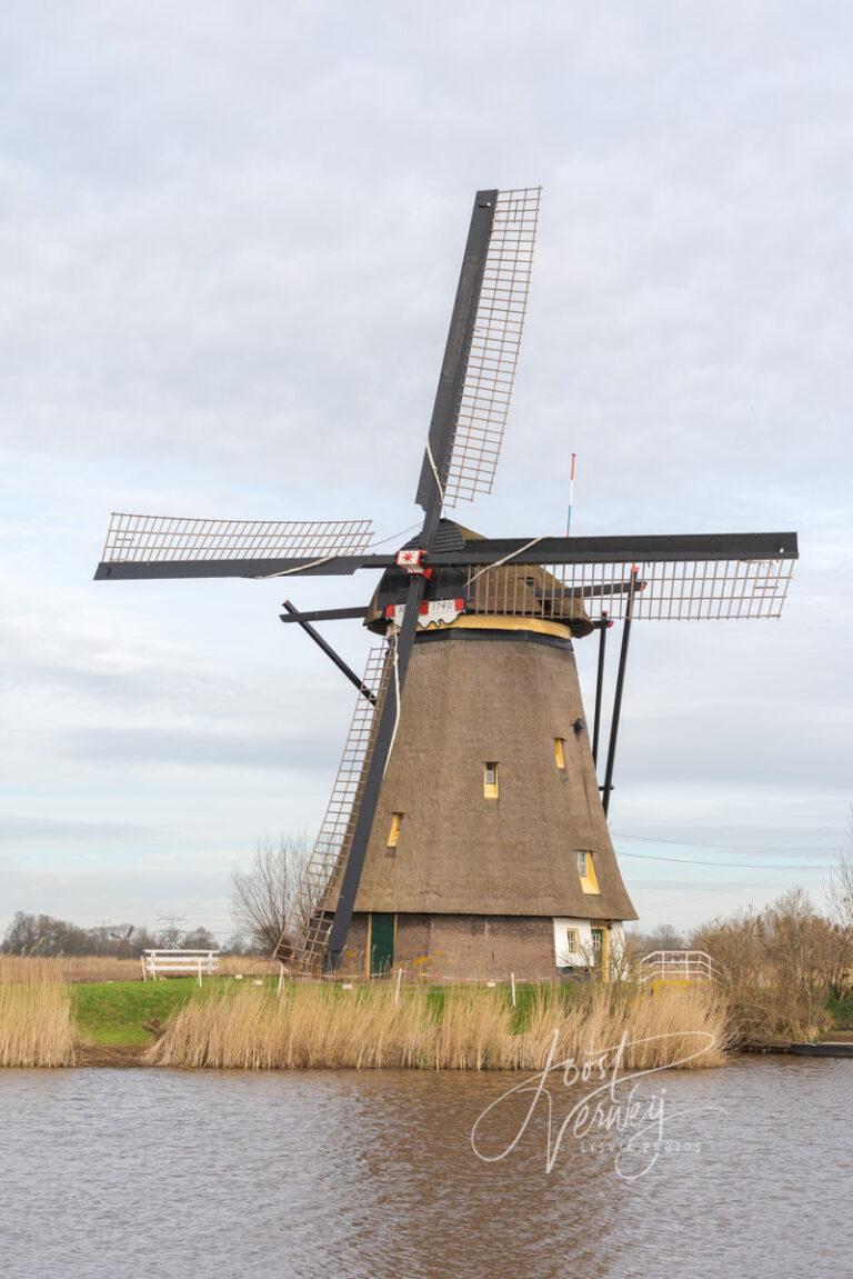 Molen Overwaard no 8 in Kinderdijk