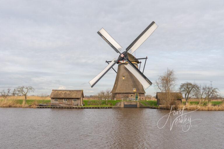 Molen Overwaard no 7 in Kinderdijk