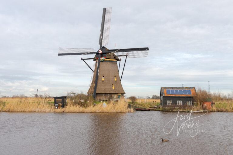 Molen Overwaard no 6 in Kinderdijk