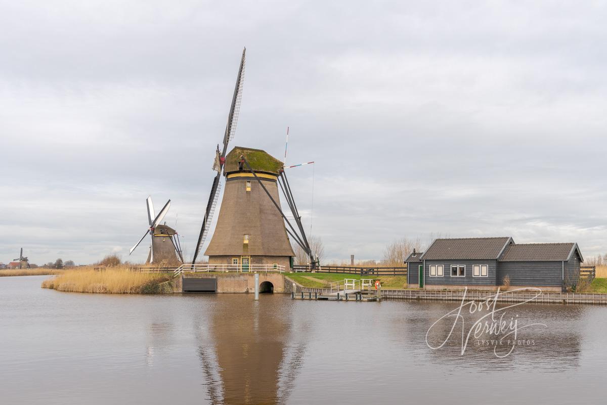 Molen Overwaard no 4 in Kinderdijk