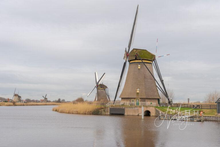 Molen Overwaard no 4 in Kinderdijk