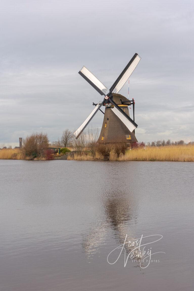 Molen Overwaard no 3 in Kinderdijk