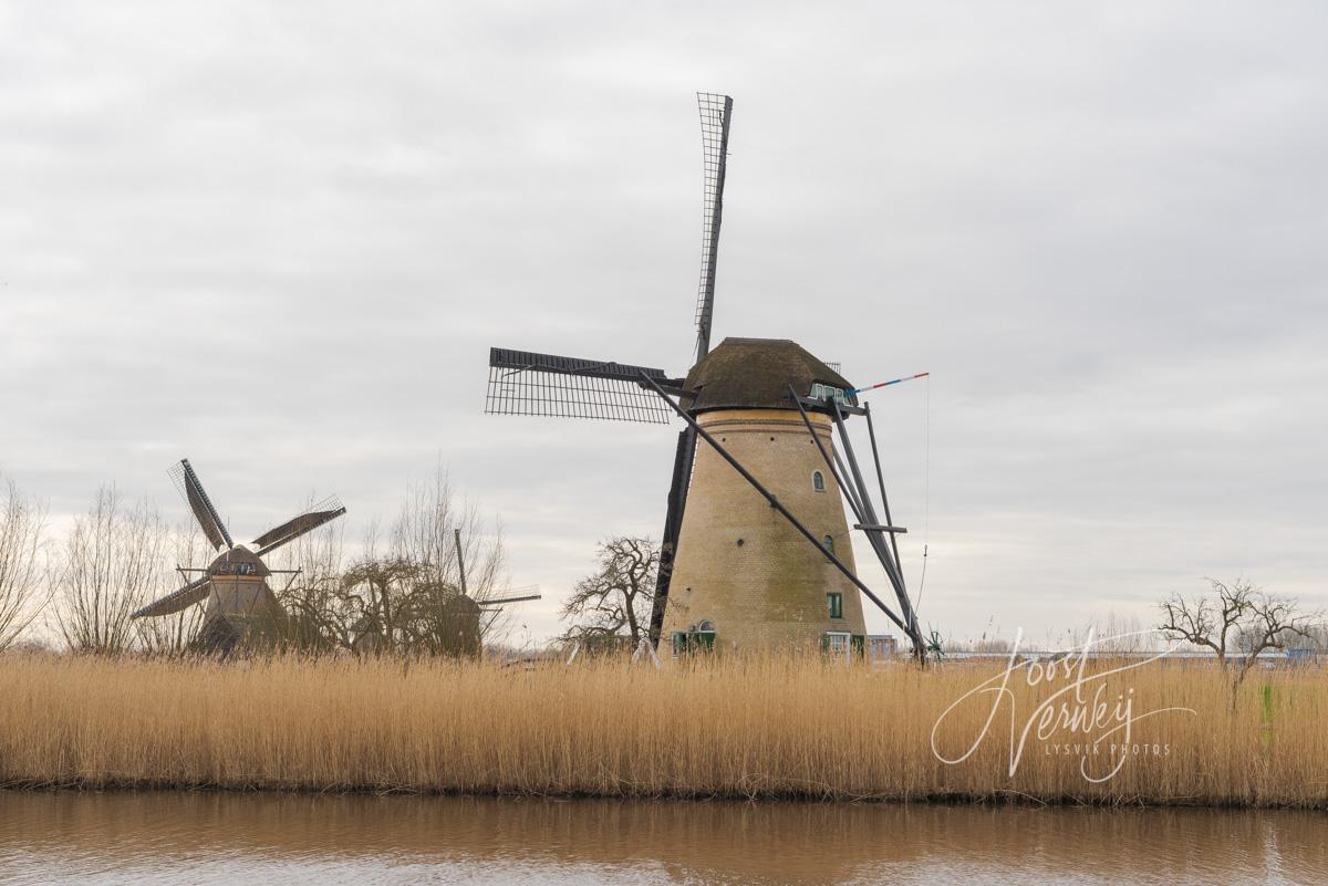 Molen Nederwaard no 4 in Kinderdijk