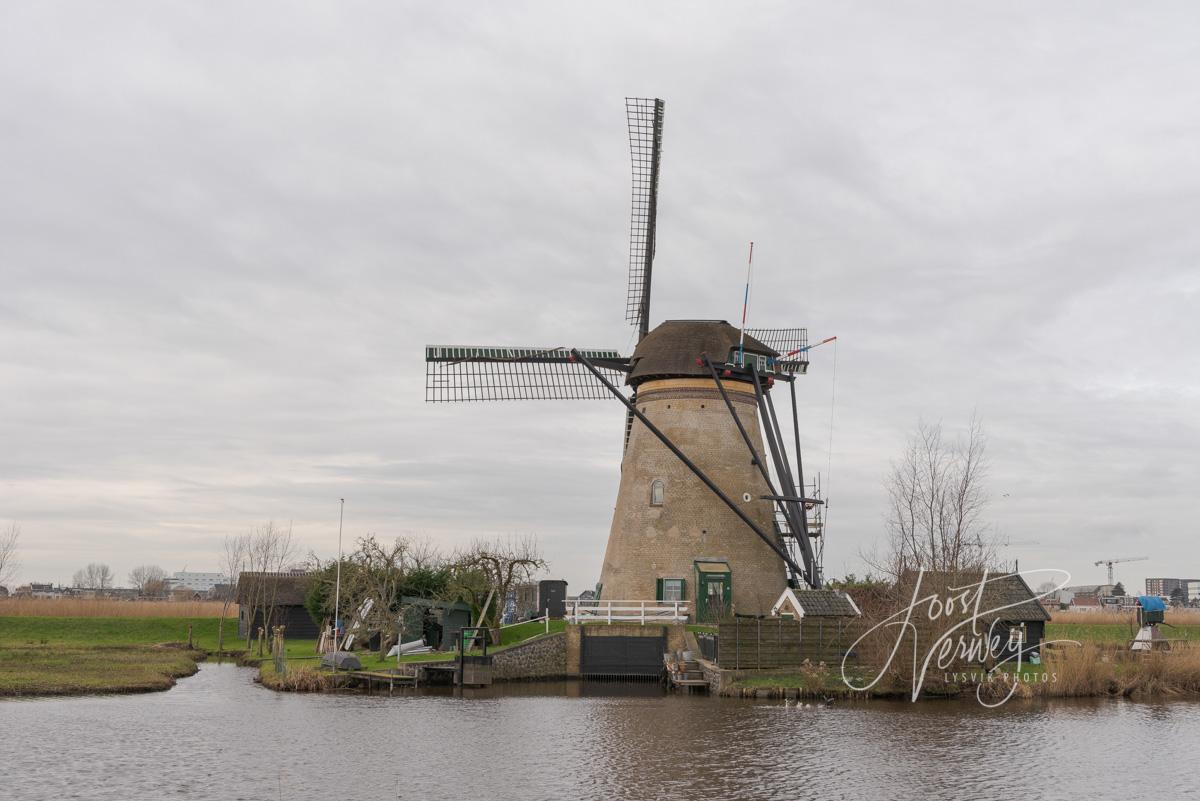 Molen Nederwaard no 3 in Kinderdijk