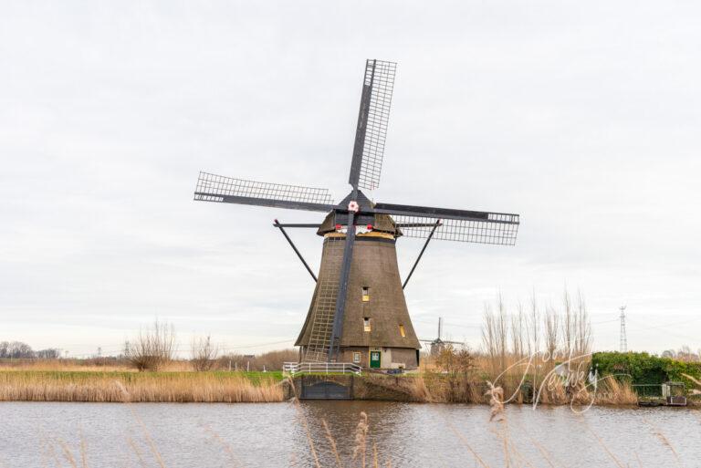 Molen Overwaard no 2 in Kinderdijk