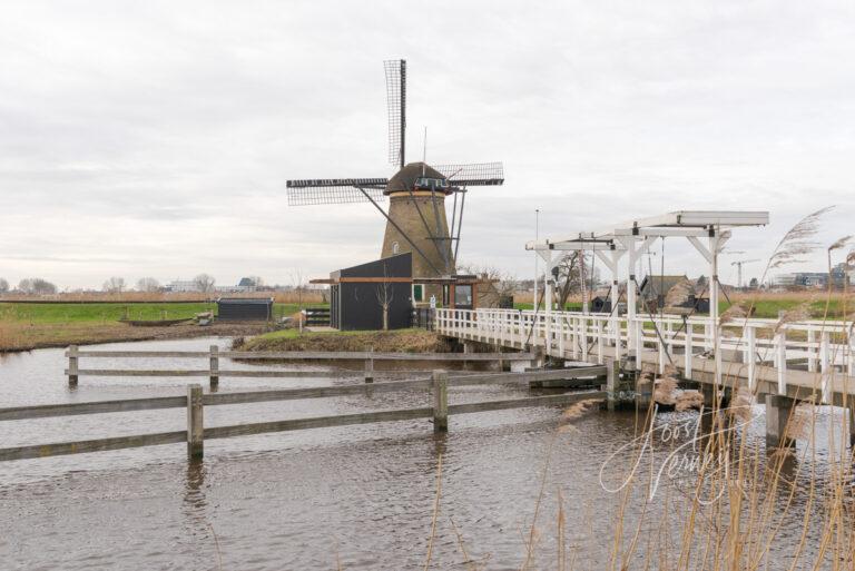 Molen Nederwaard no 2 in Kinderdijk