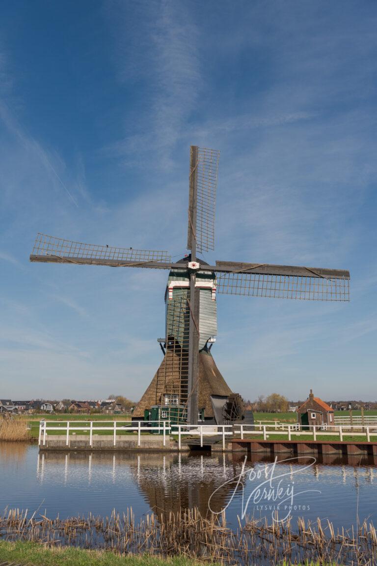 Gelkenes molen in Groot-Ammers