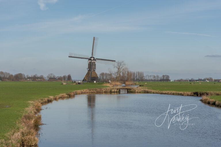 Oude Weteringmolen in Streefkerk