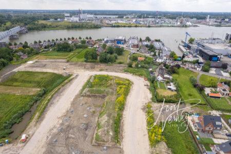 Luchtfoto nieuwbouw wijk Het Buurtschap