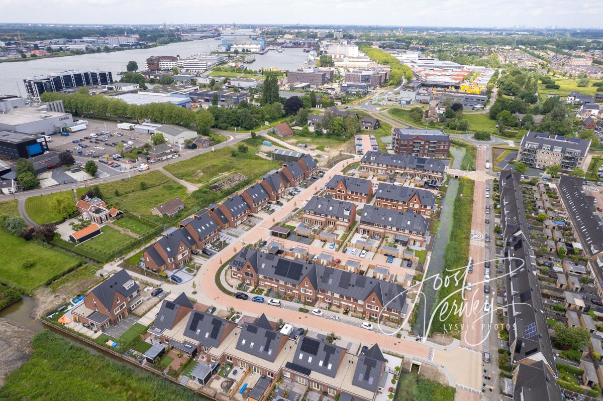 Luchtfoto Baanhoek-West Sliedrecht