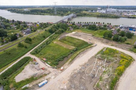 Luchtfoto nieuwbouwwijk Het Buurtschap